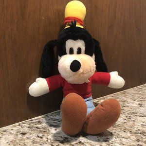 Vintage Made In Korea Dineyland Walt Disney World Old School Goofy Plush 14”